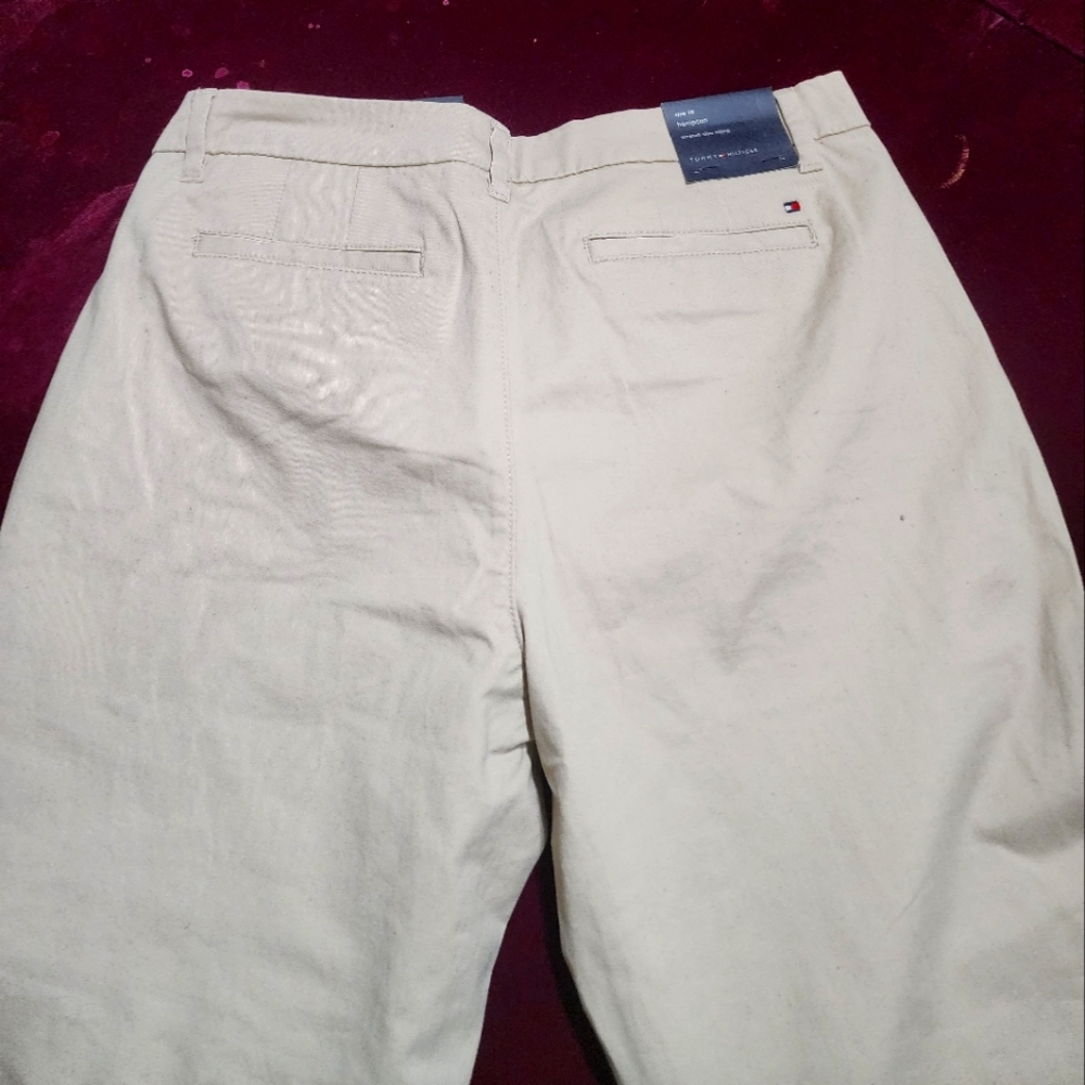 Tommy Hilfiger women's Hampton Heritage Stretch slim Chino Pants - Picture 10 of 16
